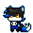 Blue pixel