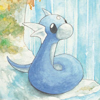 Spike's icon (Dratini from Pokemon)